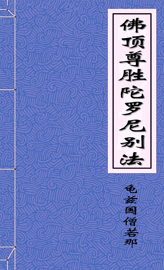 佛顶尊胜陀罗尼别法