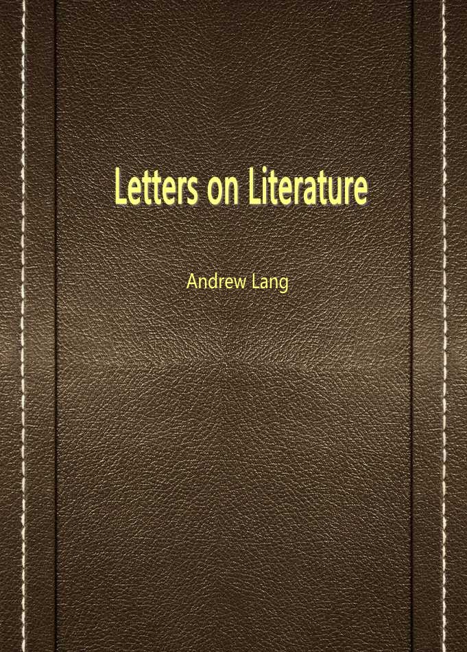Letters on Literature