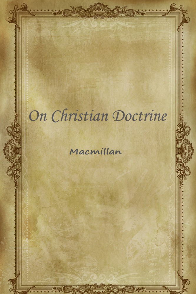 On Christian Doctrine