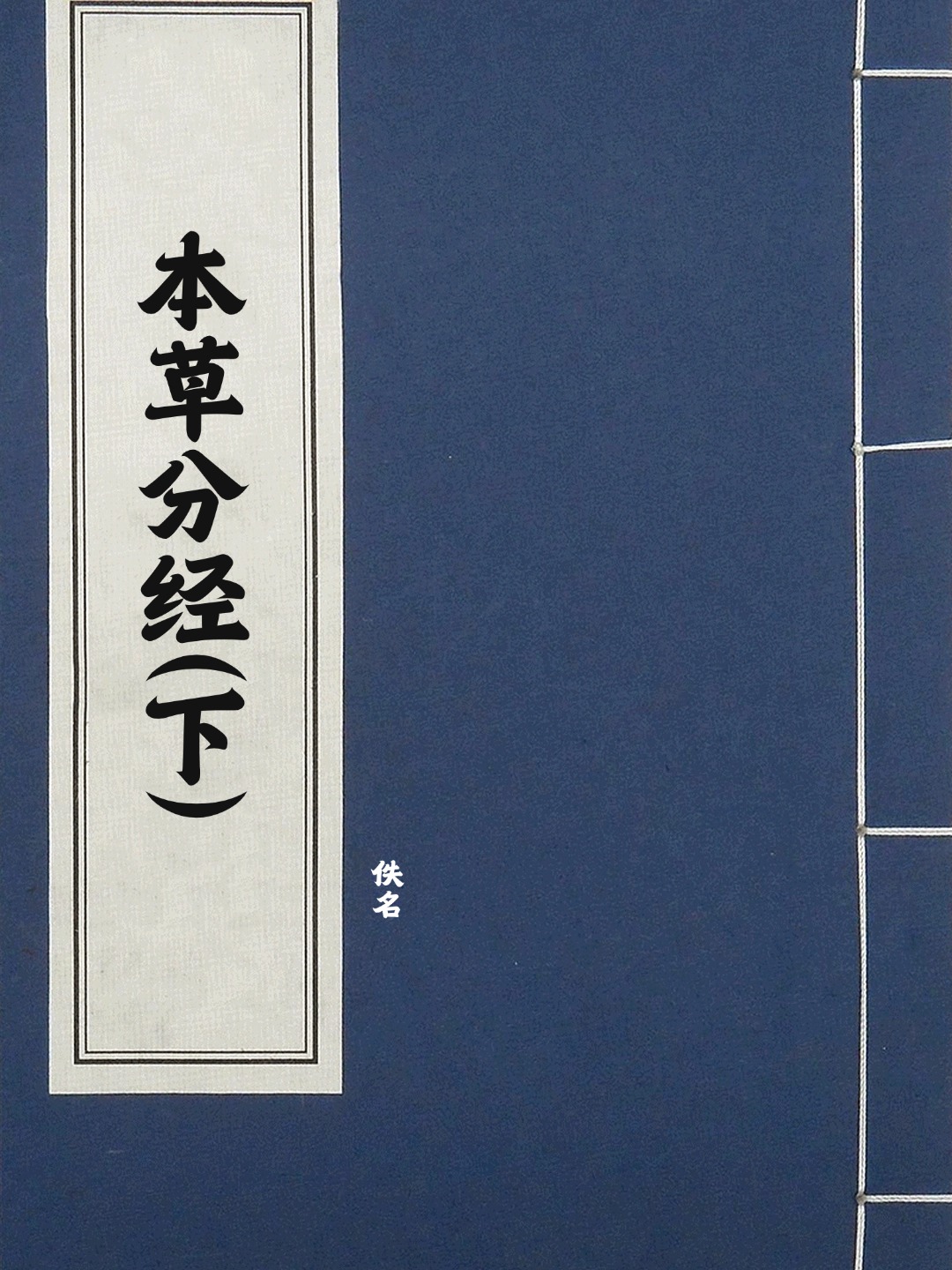 本草分经(下)