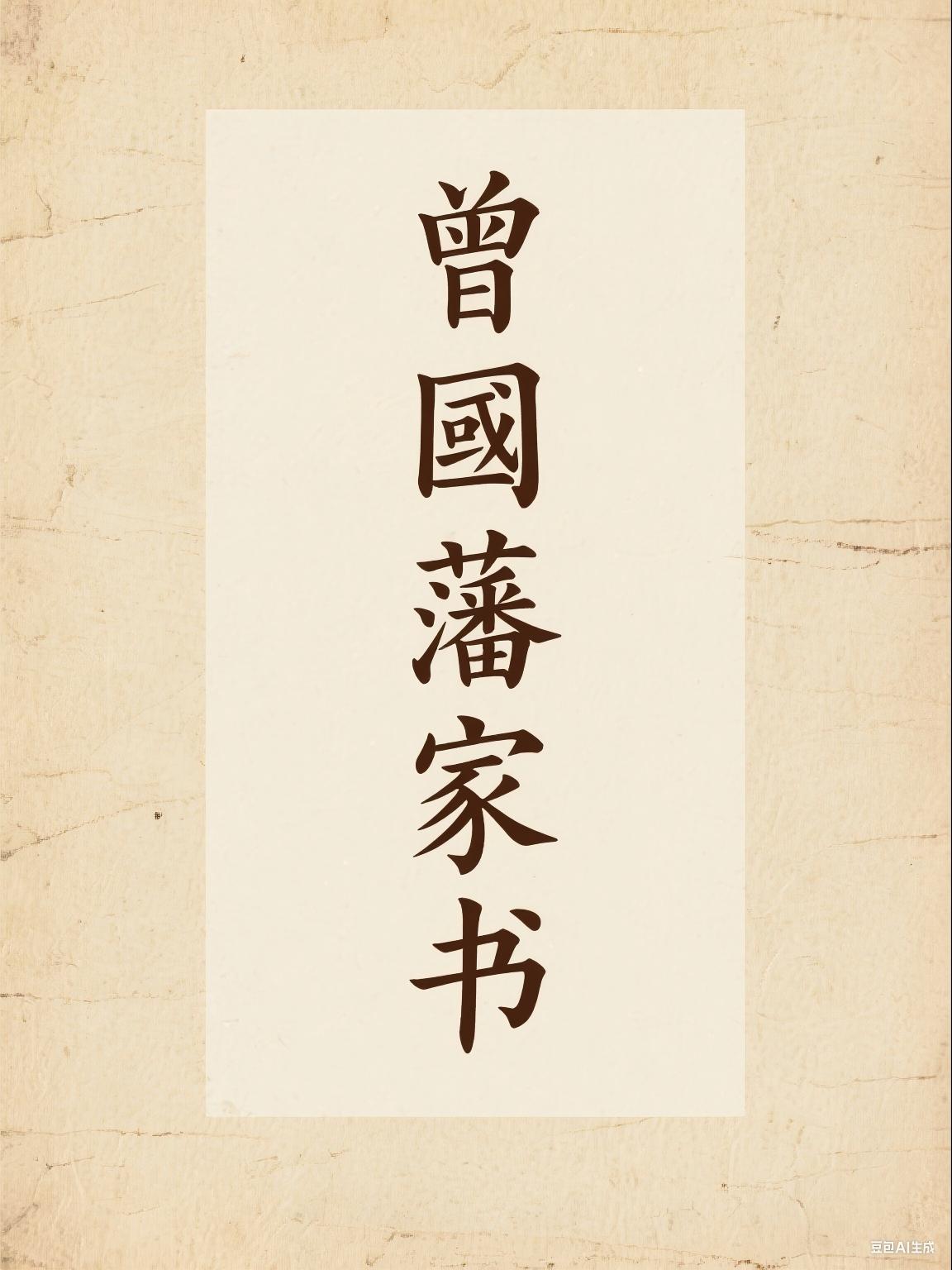 曾国藩家书